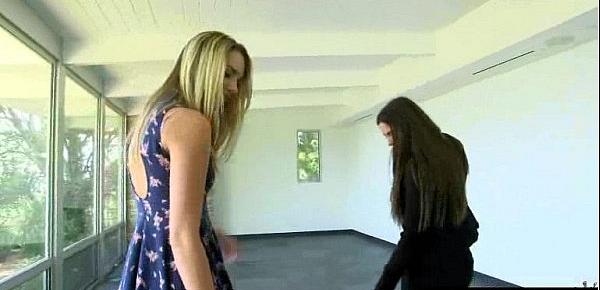  (Kenna James & Aspen Rae) Lez Horny Girls Make Action Sex Scene movie-19